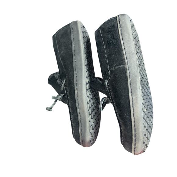 Vionic Alder Black Suede Moccasin Slippers Men’s Size 10 comfort arch support - Picture 9 of 9